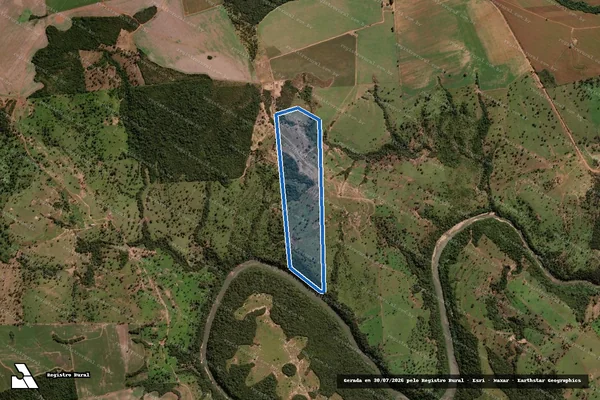 Imagem de satélite de FAZENDA TUCANO - PARCELA 01 em Ribeirãozinho - MT