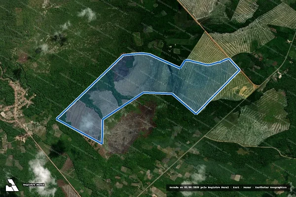 Imagem de satélite de FAZENDA CONFIANÇA - Parte 2 em Cametá - PA