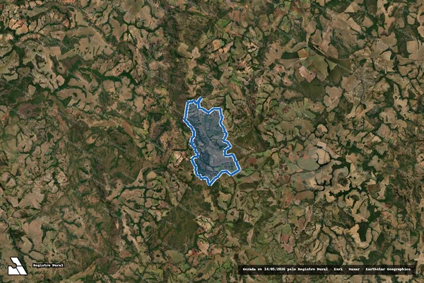 Imagem de satélite de Agropecuária Fazendinha - José em Caiapônia - GO
