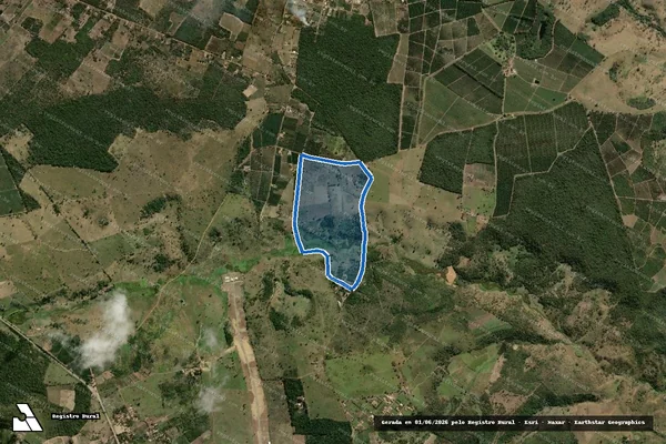 Imagem de satélite de Fazenda Goiabeira - Gleba 2 em Vitória da Conquista - BA
