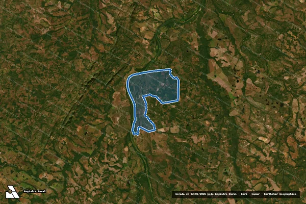 Imagem de satélite de LOTEAMENTO FAZENDA PENHA(PARTE) em Peixe - TO