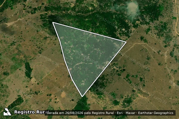 Imagem de satélite de Lote 42-Fazenda Vitória-P. A. Alvorada IV