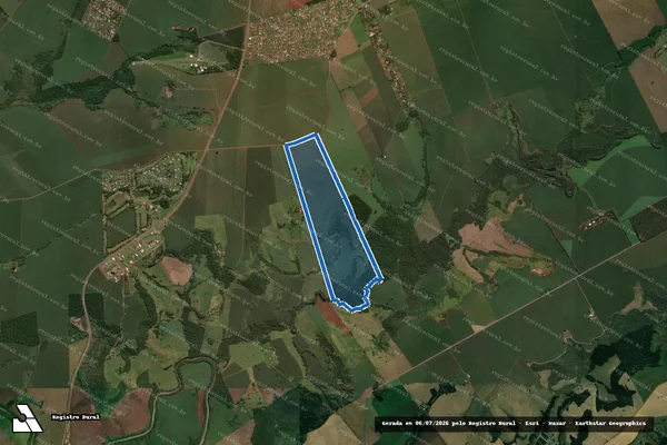 Imagem de satélite de FAZENDA VERINHA - FAZENDA VERINHA em Iguaraçu - PR