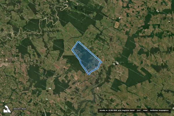 Imagem de satélite de PDS Baixa Verde ? Perímetro - Perímetro - Mun. Rio Branco em Rio Branco - AC