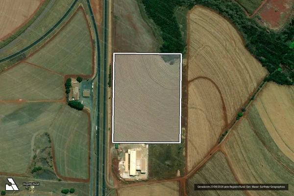 Imagem de satélite de FAZENDA SANTA TEREZA - Parte 1 em Cordeirópolis - SP