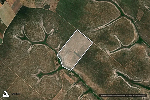Imagem de satélite de FAZENDA BOA VISTA OU PORTEIRAS - GLEBA 01 - Parcela 1 em Santa Fé de Minas - MG