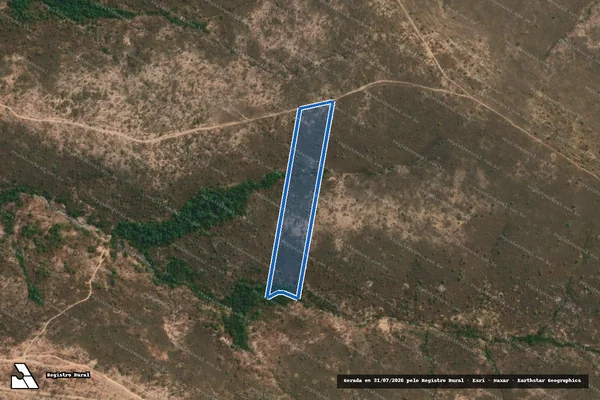 Imagem de satélite de Fazenda Tamanduá - Gleba 268 em Curvelo - MG