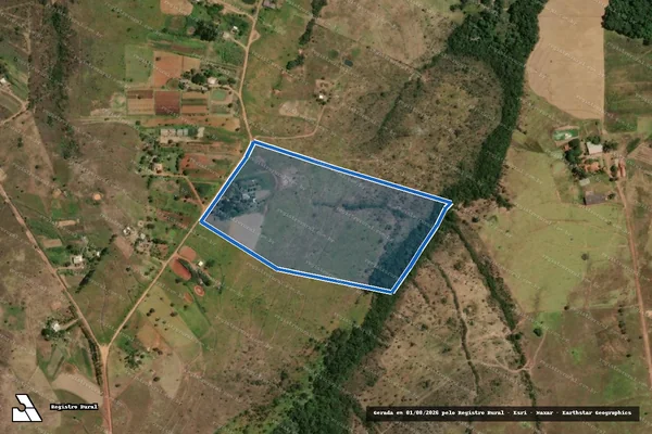 Imagem de satélite de FAZENDA PAPUDA 2 - GLEBA 1 - Parcela 083 em Brasília - DF
