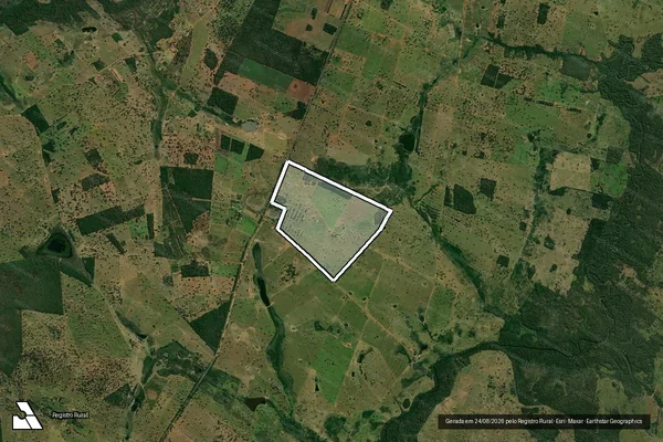 Imagem de satélite de Fazenda Santa Adelia - Parte 1 em Anastácio - MS