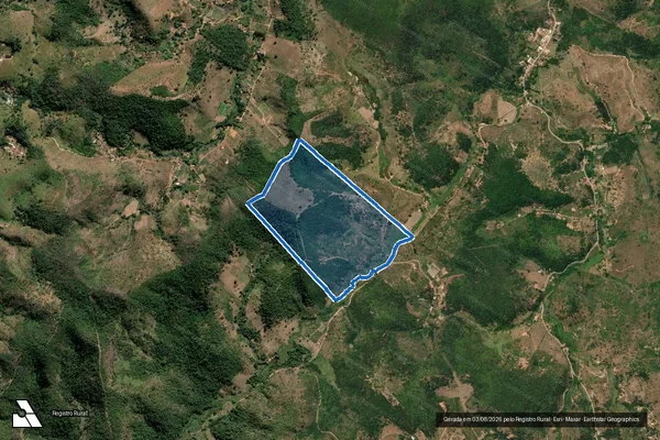 Imagem de satélite de FAZENDA SANTA HELENA - Parte 1 em Teófilo Otoni - MG