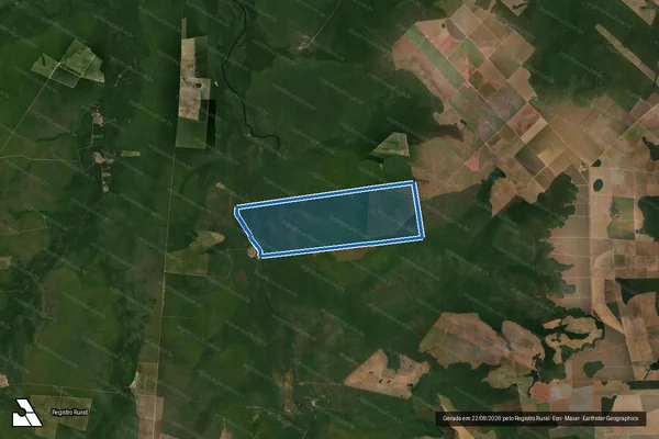 Imagem de satélite de Fazenda Siqueira - Parte 1 em Brasnorte - MT