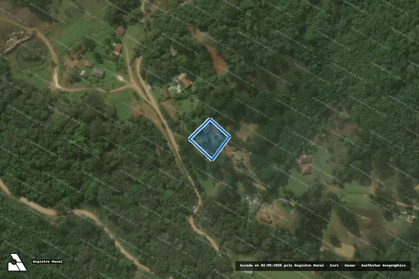 Imagem de satélite de Sítio Esperança - Parcela 1 em Campo Magro - PR