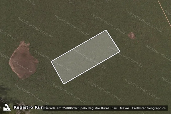 Imagem de satélite de Lote-19 -  PA Flórida - Perímetro em Morpará - BA
