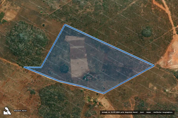 Imagem de satélite de PROJETO DE ASSENTAMENTO MARIA CÍCERA DAS NEVES - Lote 19 em Vila Propício - GO
