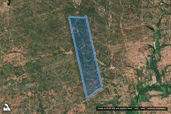 Imagem de satélite de FAZENDA MARI em Floresta - PE