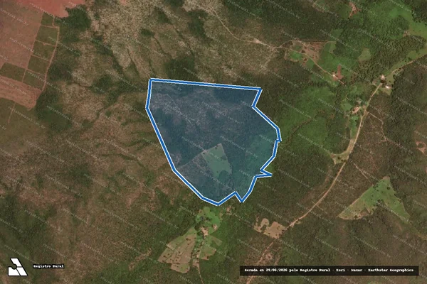 Imagem de satélite de FAZENDA AD RUBI / Gleba B em Santa Filomena - PI