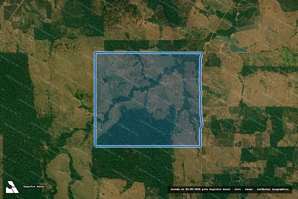 Imagem de satélite de LOTE 01, GLEBA 06 - SITIO SANTA LÚZIA - LOTE 01, GLEBA 06 - SITIO SANTA LÚZIA em Alta Floresta D'Oeste - RO