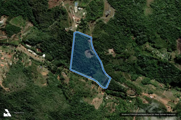 Imagem de satélite de SITIO SANTO ANTONIO - Parte 2 em Santa Leopoldina - ES