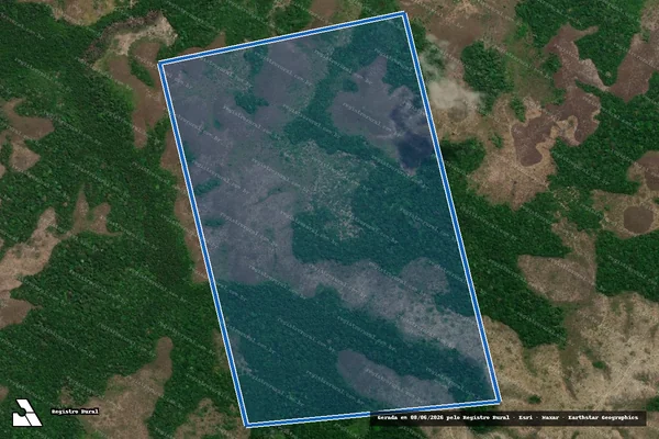 Imagem de satélite de Retiro Pimental