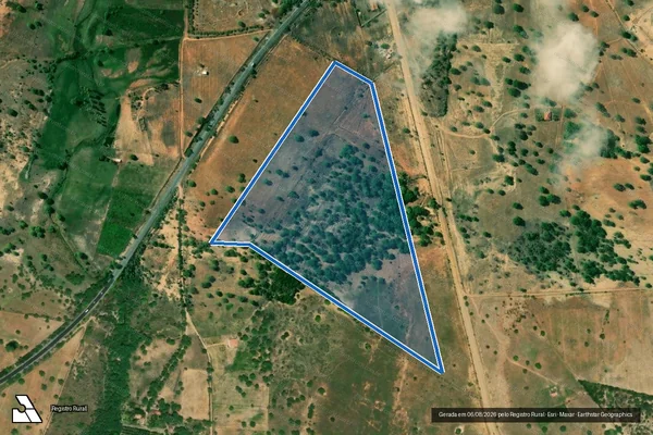 Imagem de satélite de Fazenda Fortuna Gleba 1 - GLEBA 1B em Tucano - BA