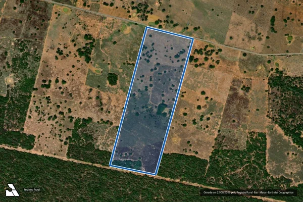Imagem de satélite de Fazenda Santa Cecilia II - Lote 05 em Muquém do São Francisco - BA