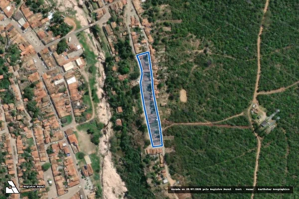 Imagem de satélite de Fazenda São João I - PARCELA 03 em Andaraí - BA