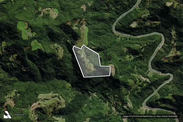 Imagem de satélite de VETTORAZZI Mat: 225 - GLEBA B em Pouso Novo - RS