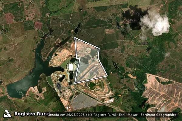 Imagem de satélite de Fazenda Disa I - Desmembrada em Cuiabá - MT
