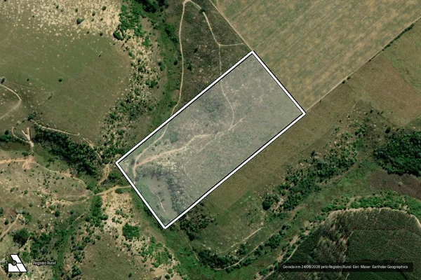 Imagem de satélite de FAZENDA TRÊS BARRAS - PARCELA 02 em Pedro Canário - ES