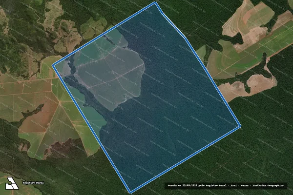 Imagem de satélite de FAZENDA AGROSAN II - Parte 1 em Juara - MT
