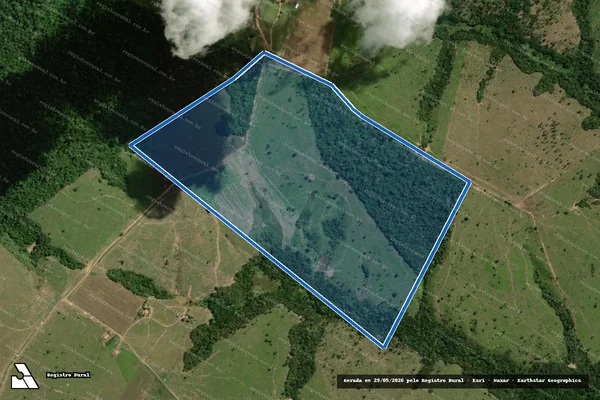 Imagem de satélite de FAZENDA AÇAIZAL - Parte 1 em Itupiranga - PA
