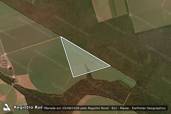 Imagem de satélite de Lote 15 - Projeto de Colonização Boa Esperança - Lote 15 - Projeto de Colonização Boa Esperança em Tapurah - MT