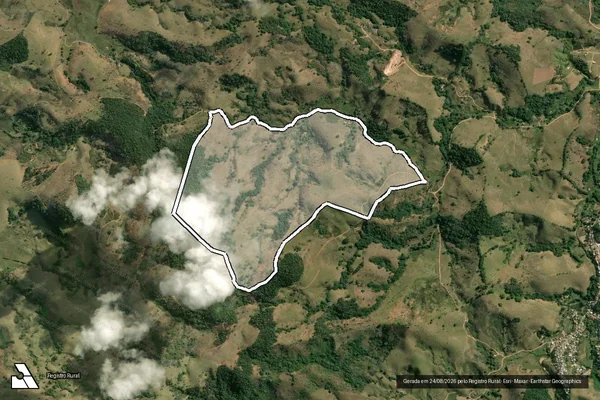 Imagem de satélite de FAZENDA AZUL - Parte 2 em Argirita - MG