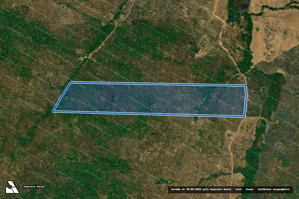 Imagem de satélite de PA ARAGUAXIM II - ST02 - Lote 143 - Parte 1 em Bannach - PA