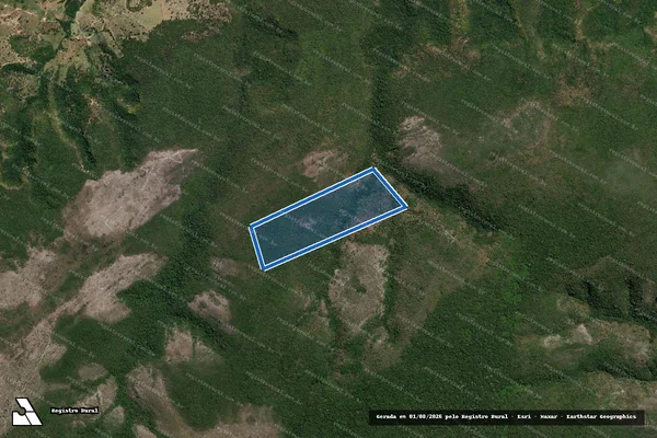 Imagem de satélite de FAZENDA SOSSEGO - Parte 3 em Jequitinhonha - MG