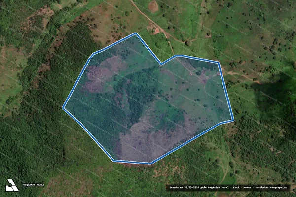 Imagem de satélite de Fazenda Quatis Rubinzinho - Parte 3 em Almenara - MG