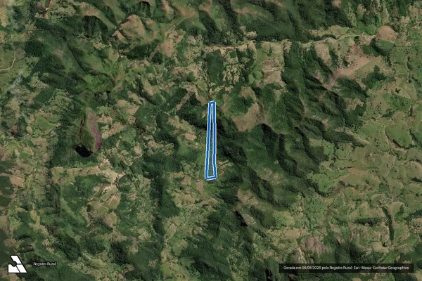 Imagem de satélite de SITIO TRES CORACOES - Parte 1 em Fronteira dos Vales - MG