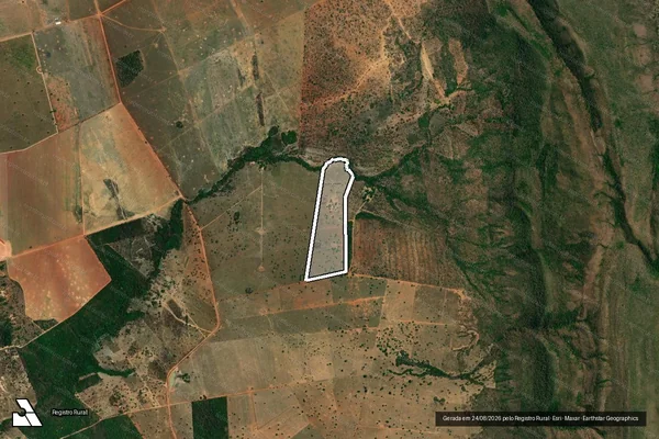 Imagem de satélite de Fazenda Crixazinho - Parte 1 em Formosa - GO