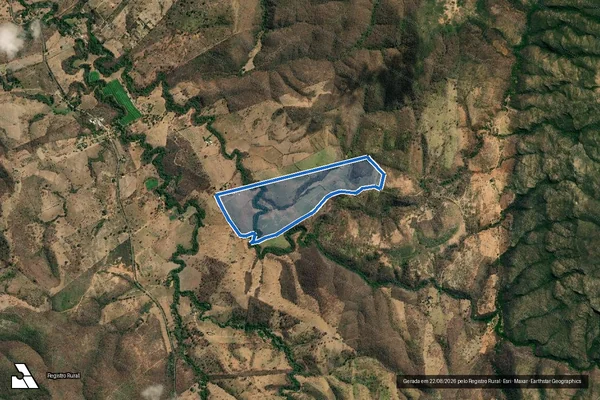 Imagem de satélite de FAZENDA LUANA - Parte 1 em Juramento - MG