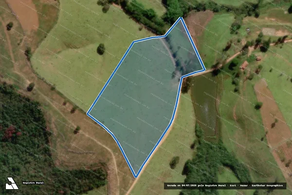 Imagem de satélite de Fazenda Cachoeira  - Parte 2 em São Gonçalo do Sapucaí - MG