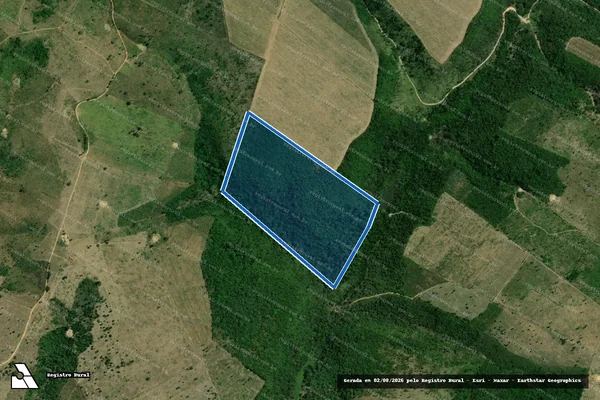 Imagem de satélite de P.A SANTO ANTONIO BELA VISTA / SUB AREA 3 – LOTE 04 / 001