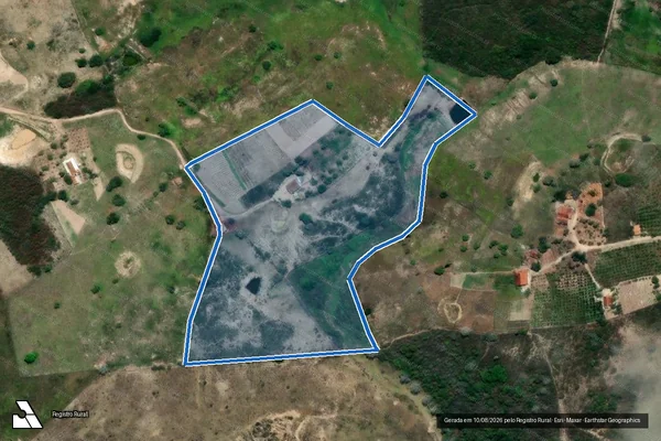 Imagem de satélite de SITIO LAGOA VERDE - Parte 1 em Esperança - PB