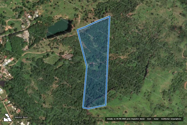 Imagem de satélite de FAZENDA IBITURUNA I - Parcela 1 em Governador Valadares - MG