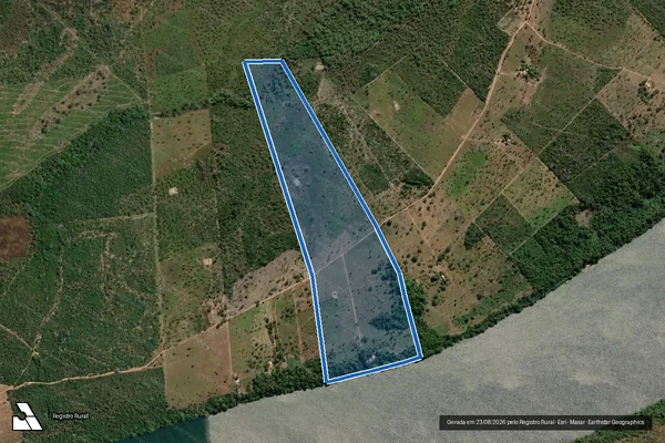 Imagem de satélite de LOTE 34 ? PA GUARIROBA - LOTE 34 ? PA GUARIROBA em Palmeirante - TO