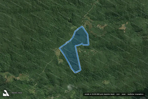 Imagem de satélite de Sitio Imamura ? Lote 11 e Lote 5 - Gleba A em Tapiraí - SP