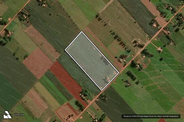 Imagem de satélite de PROJETO DE ASSENTAMENTO ITAQUIRAI - Lote 61 em Itaquiraí - MS