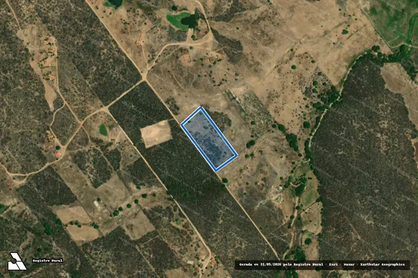 Imagem de satélite de SITIO TRAPIA - Parte 1 em Jaguaretama - CE