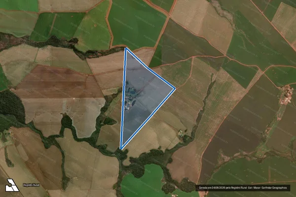 Imagem de satélite de Fazenda Sobrado ou Invernada do Sobrado - Parte 1 em Pinhão - PR