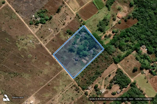 Imagem de satélite de FAZENDA MARIA TEODORA E COIVANCA - CHÁCARA 103-104 em Novo Gama - GO