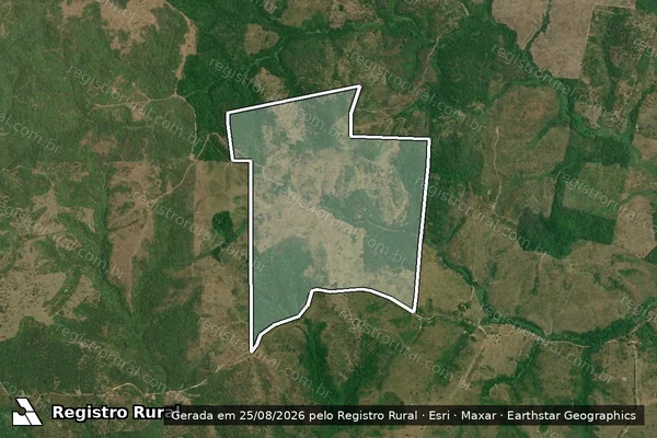 Imagem de satélite de FAZENDA SÃO FRANCISCO - Parcela 1 em Santa Luzia - MA